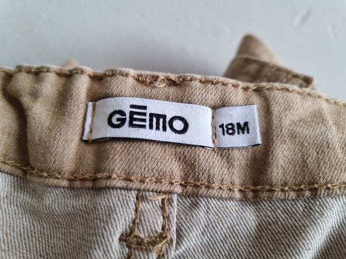 Pantalon Gémo 18 mois beige - photo numéro 4
