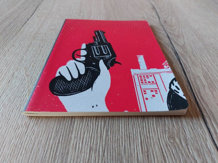 Petit cahier rouge pistolet lignes 64 pages - photo numéro 4