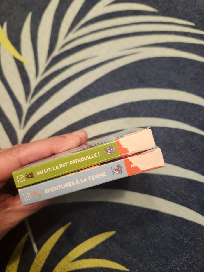 Lot 5 mini livres enfant pokemon pat patrouille peter pan - photo numéro 7