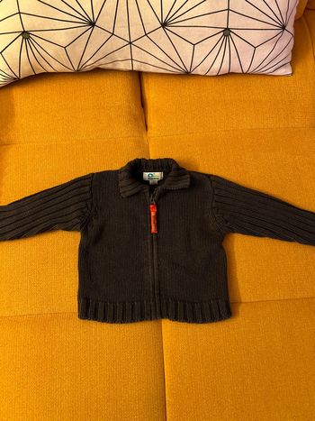 Gilet zippé épais 9 mois