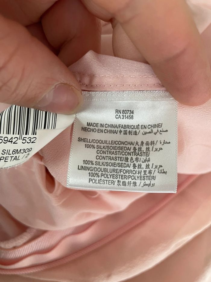Robe BcbgMaxazria modèle Petal en soie - photo numéro 12