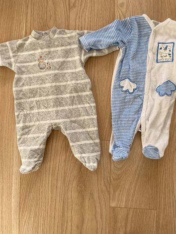 Lot de 2 pyjamas 3 mois boutchou