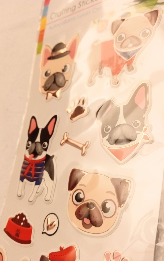 Stickers chien reliefs - photo numéro 3
