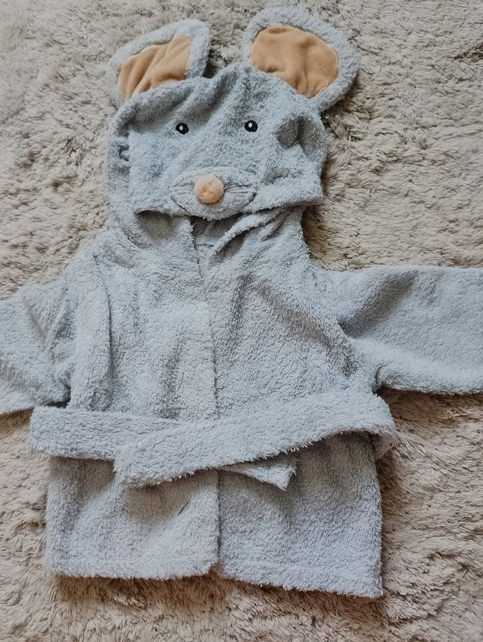 Peignoir souris pour bébé