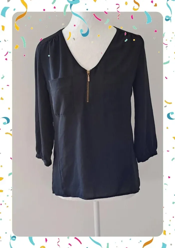 🖤 blouse taille 34 marque cache cache