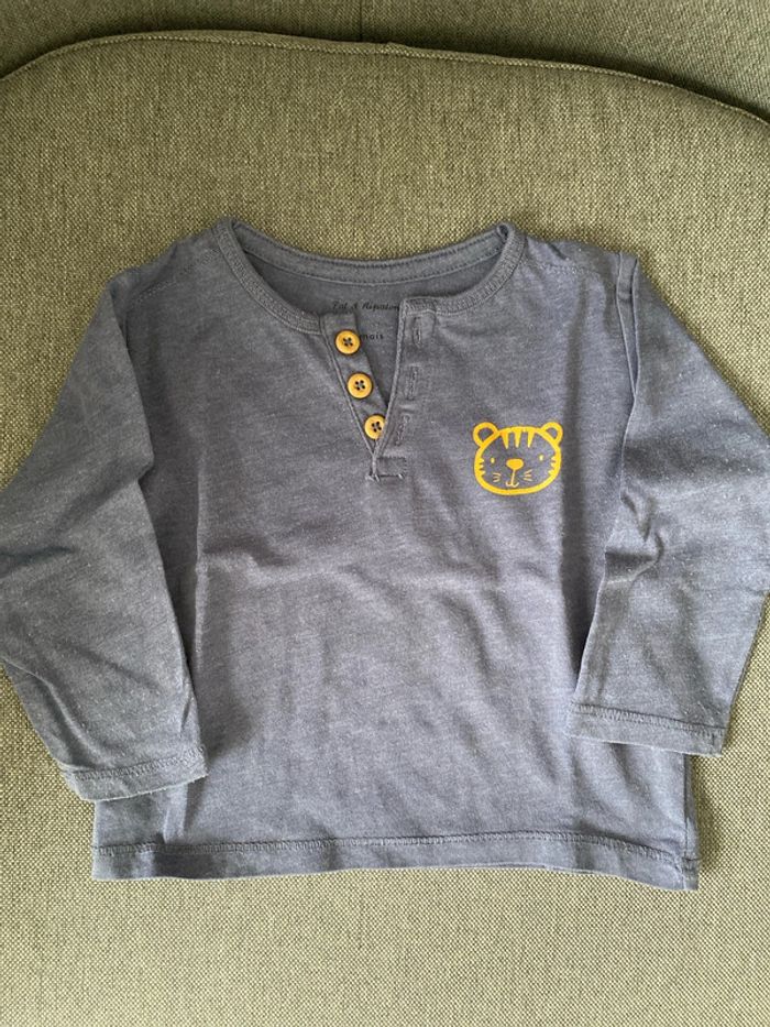 Lot de 4 t shirt manche longue - photo numéro 5