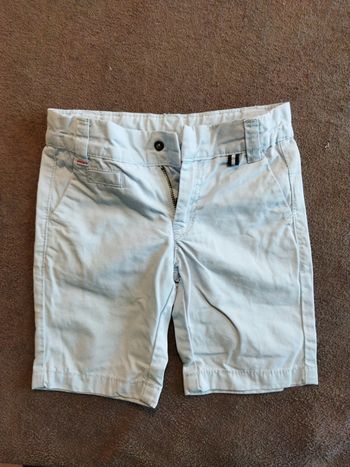 Short habillé bleu ciel 2ans 86cm