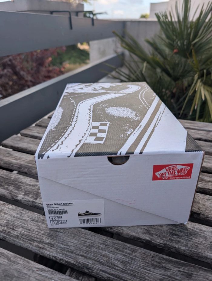 Sneakers Vans Gilbert Crockett chaussures de Skate taille 40½ homme - photo numéro 9