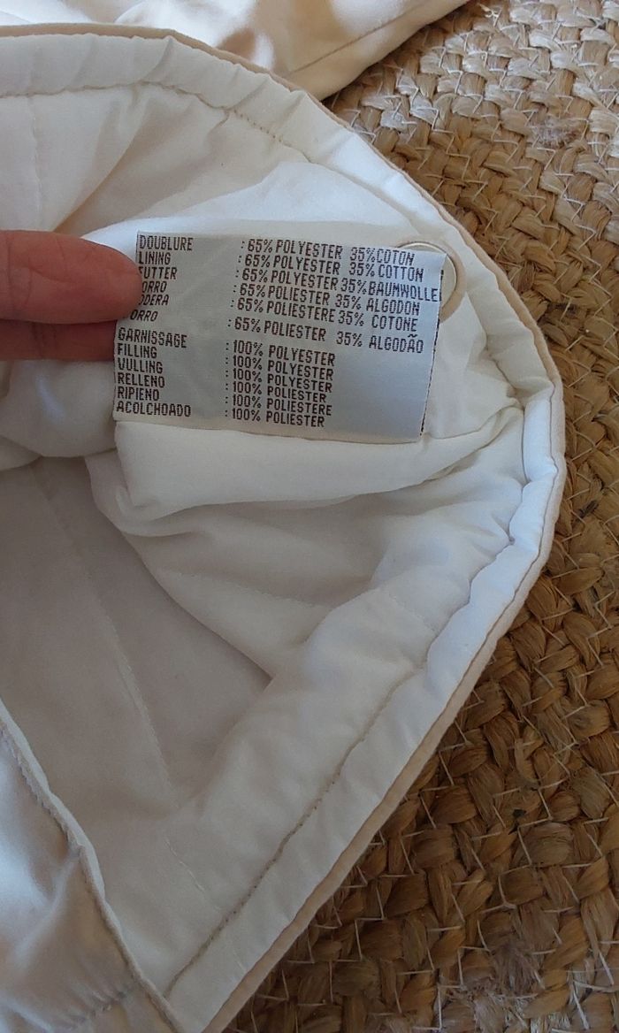 Veste hiver jaune paille Dpam 3/6 mois 62 cm - photo numéro 7