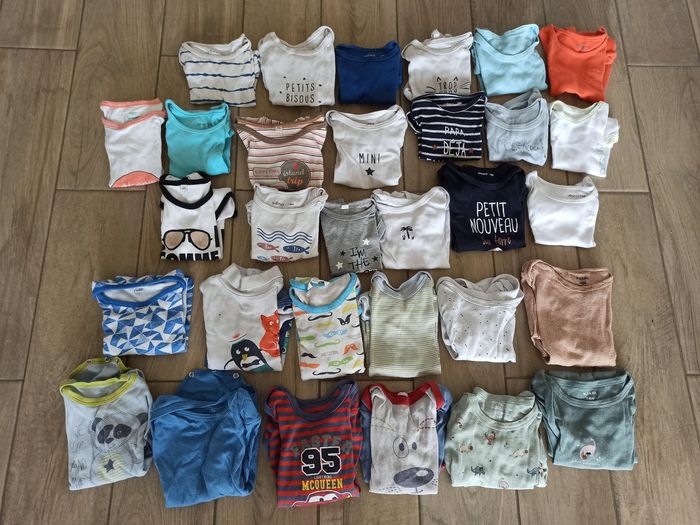 Lot vetements garçon 18 mois 170 pieces