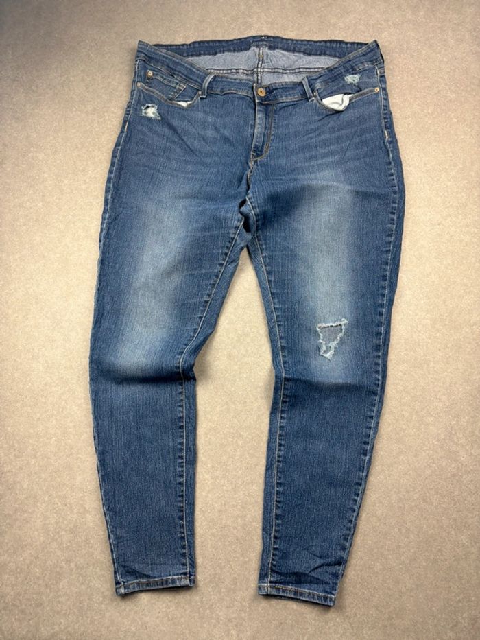 Jean pantalon slim signature levis bleu W35 L32 - photo numéro 6