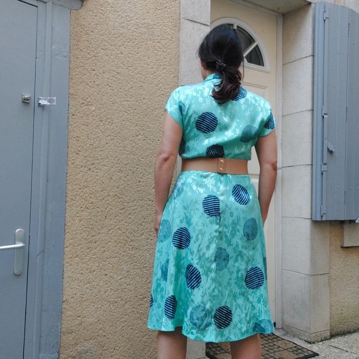 Magnifique robe Vintage taille M - photo numéro 4