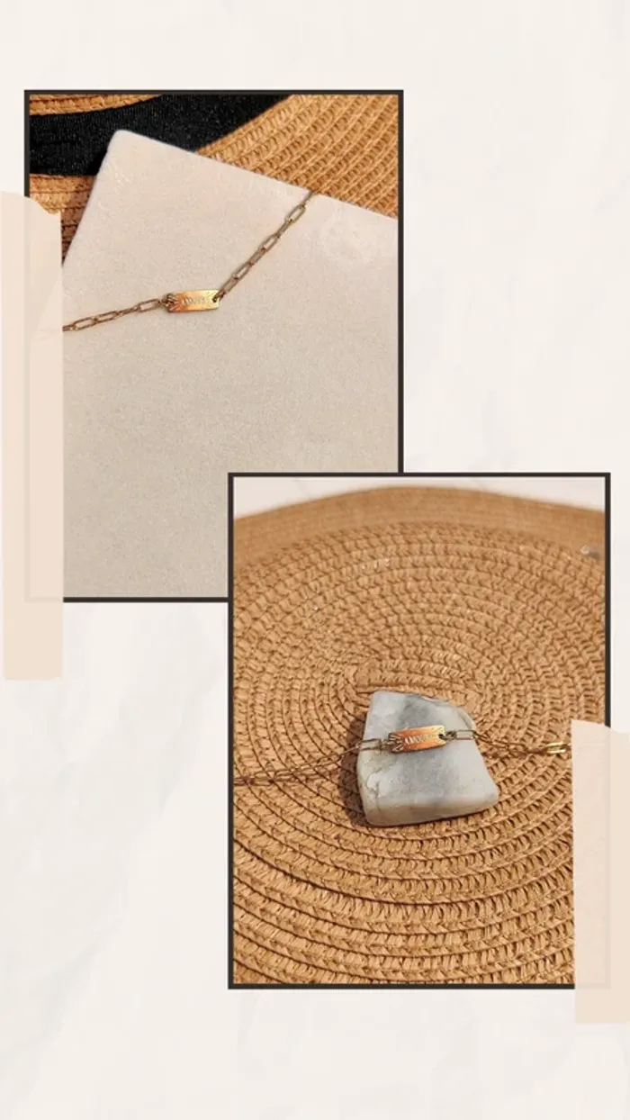Sunset Love - bracelet gravé