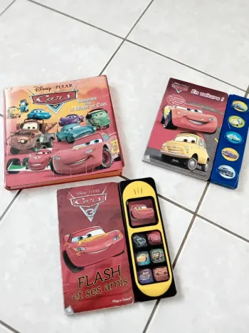 Lot de livres cars