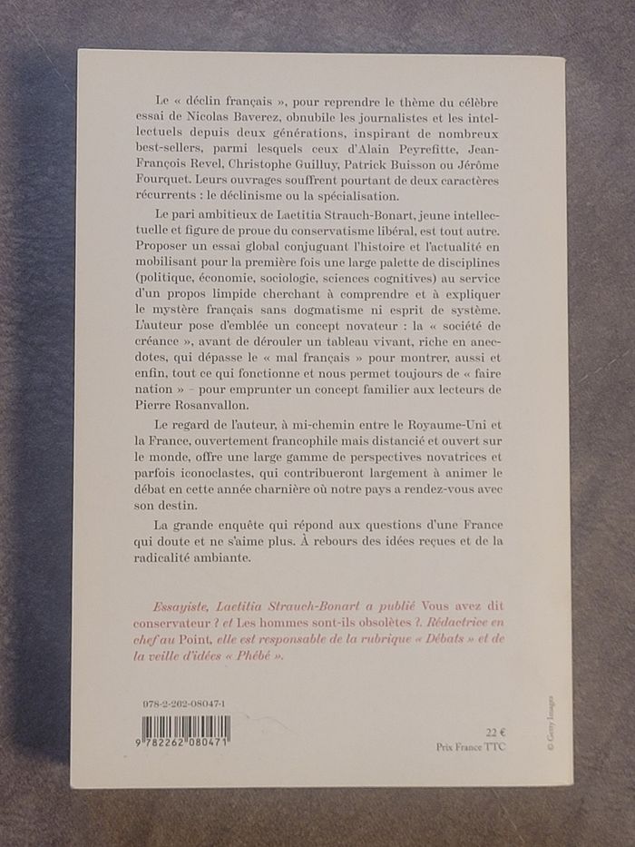 De la France - Ce pays que l'on croyait connaître Laetitia Strauch-Bonart - photo numéro 2