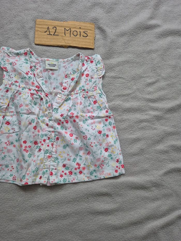 T-shirt tape à l’œil 12 mois - photo numéro 3