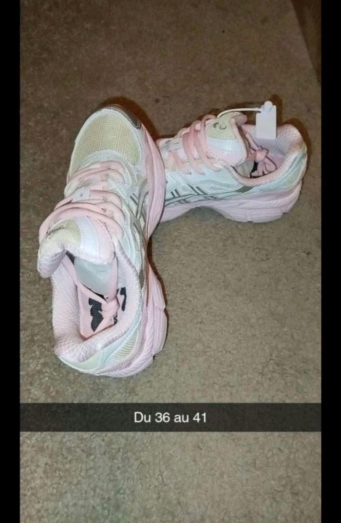 Vend basket femme asics