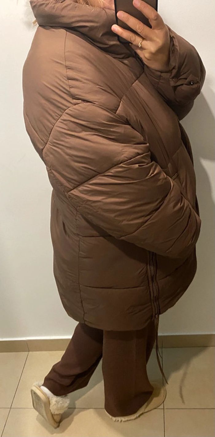Doudoune Puffer Coat Oversize Chaude ZARA Taille M Et Plus - photo numéro 10