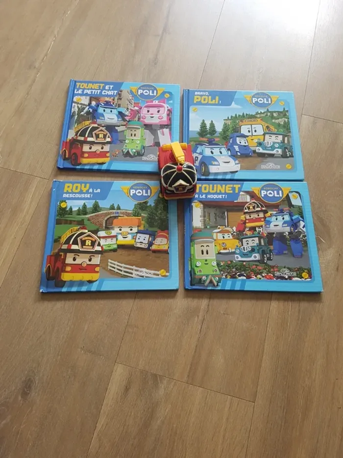 Livres Robocar Poli