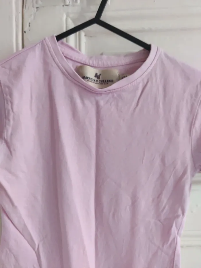 T shirt American college 4-5 ans - photo numéro 3