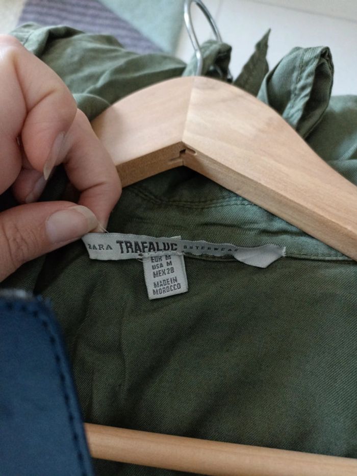 Veste/chemise longue Zara taille M - photo numéro 3