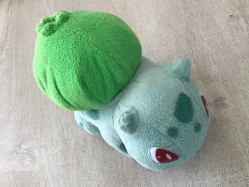 Vintage 1995 peluche pokemon bulbizarre