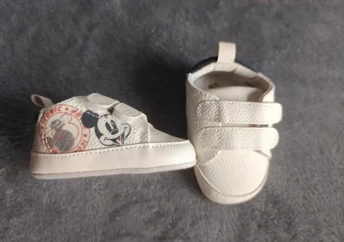 Chaussures souples 0/3 mois Mickey - photo numéro 2