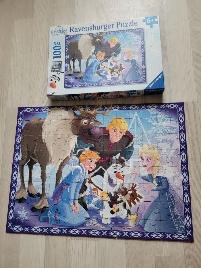 puzzle la reine des neige (2e)