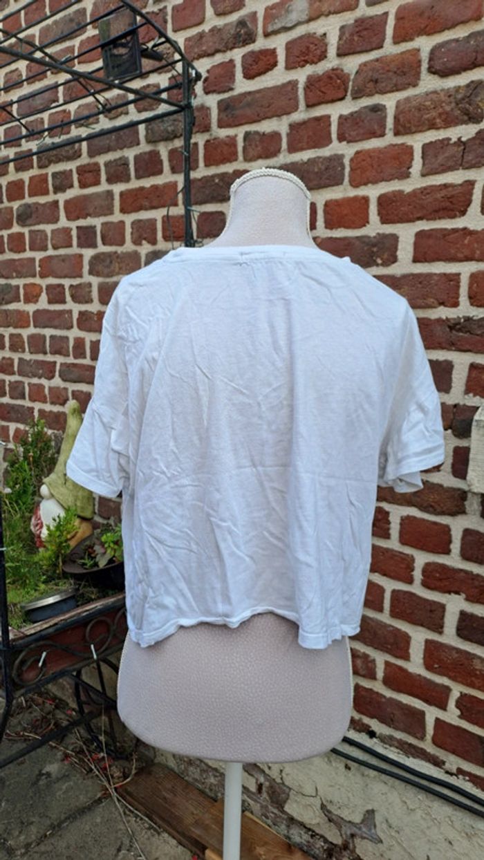 Top court blanc. Jennyfer. Taille M - photo numéro 2