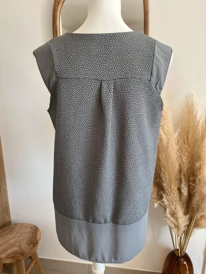 Blouse manches courtes grise Scarlet Roos - photo numéro 5