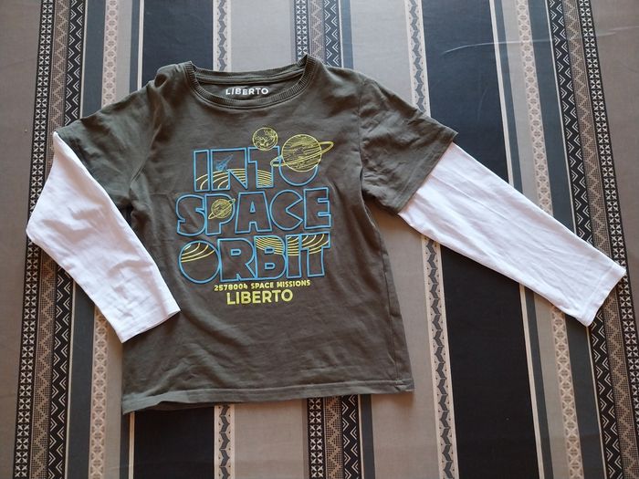 Lot de 4 tee-shirts manches longues 8 ans - photo numéro 2