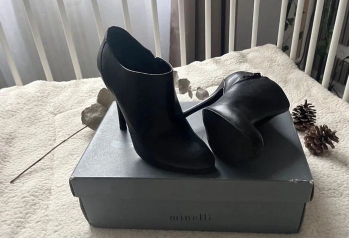 Bottines Minelli noires - photo numéro 2