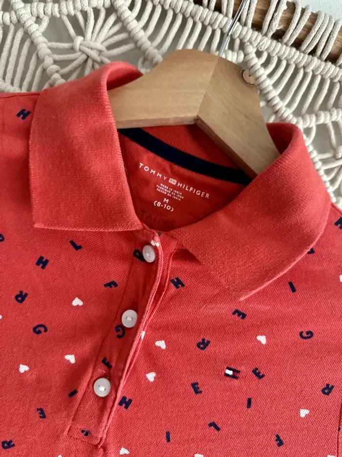 Polo Tommy Hilfiger 8/10ans - photo numéro 2