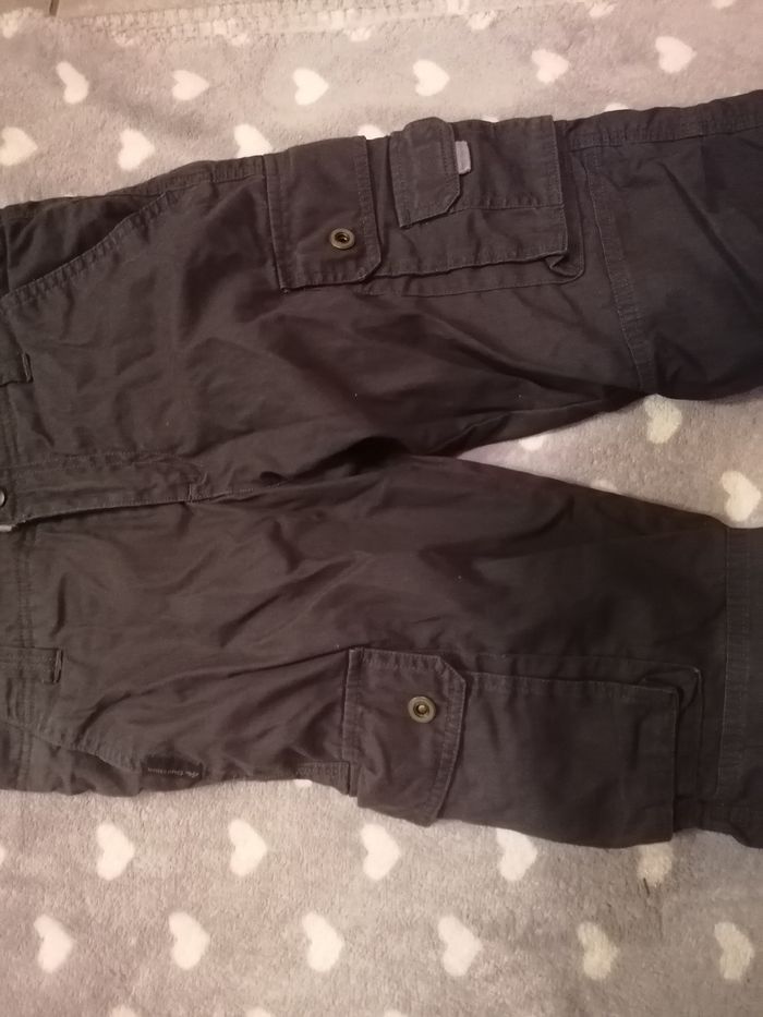 Pantalon randonnée doublé polaire 🩶 garçon 12 ans - photo numéro 2