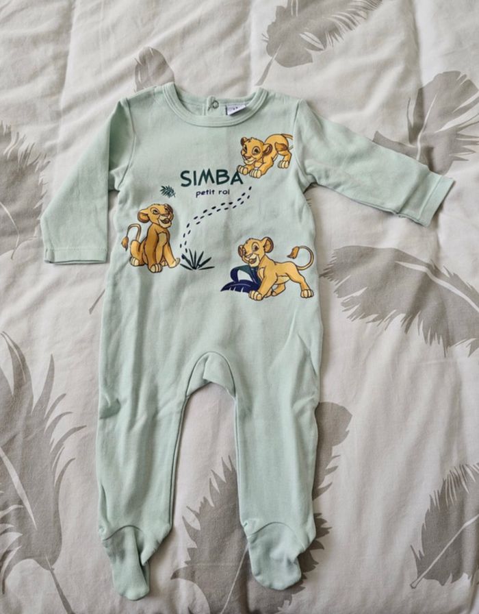 Pyjama le roi lion