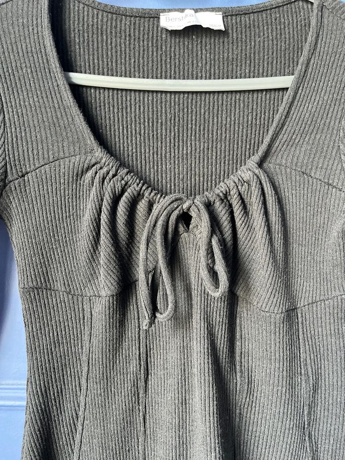 Robe manches longues noire - photo numéro 2