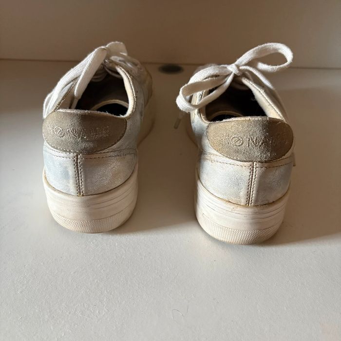 Baskets No Name • argentées • 39 🌿 - photo numéro 4