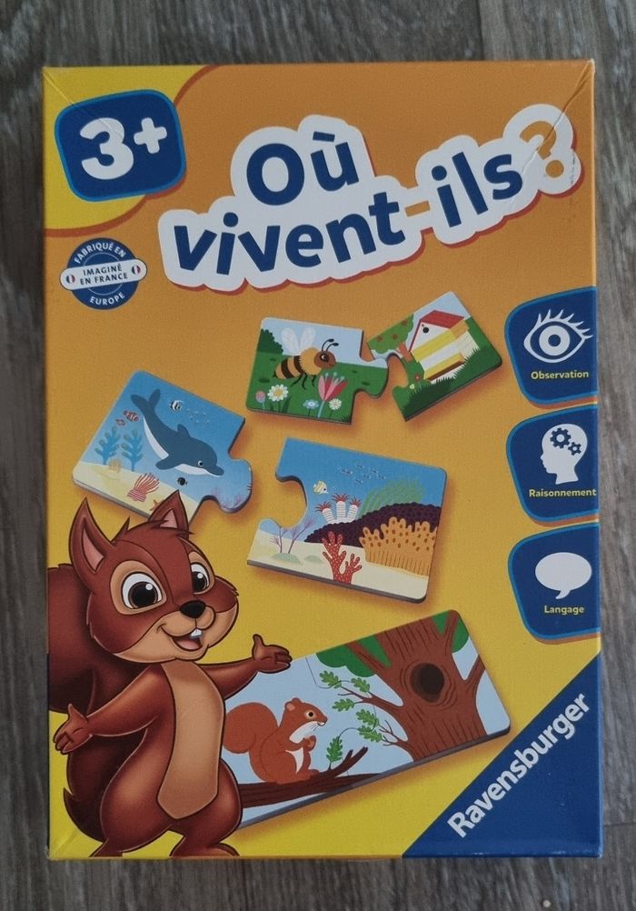 Puzzle animaux