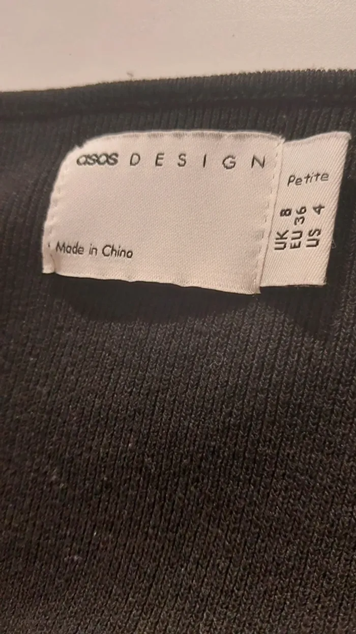 Haut encolure carré moulant Asos - photo numéro 6