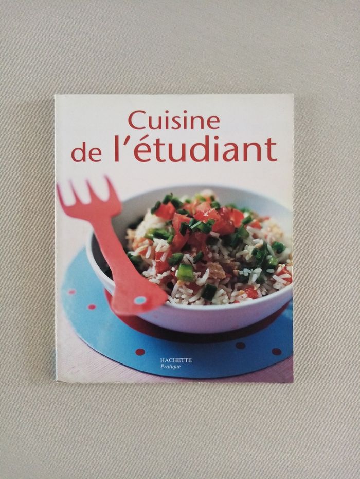 Livre : cuisine de l'étudiant