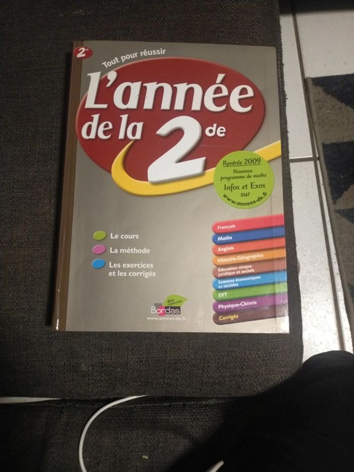 Livre d exercices de seconde bordas