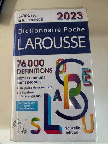 Dictionnaire poche Larousse 2023
