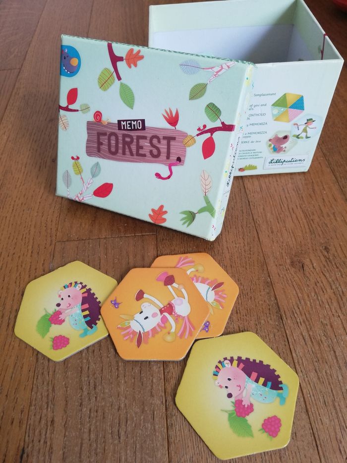 Jeu de mémoire Memo Forest