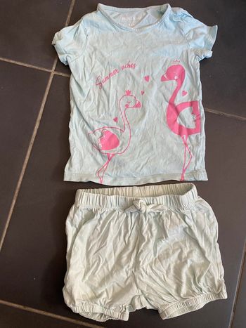 Ensemble fille été 24 mois