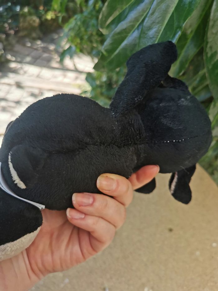 Peluche singe noir Kinder - photo numéro 2