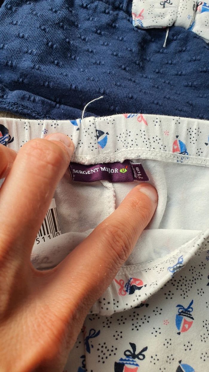 Ensemble Sergent major 9 mois en très bon état 👌 - photo numéro 3