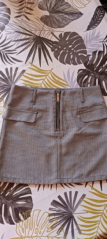 Mini jupe vintage pied de poule