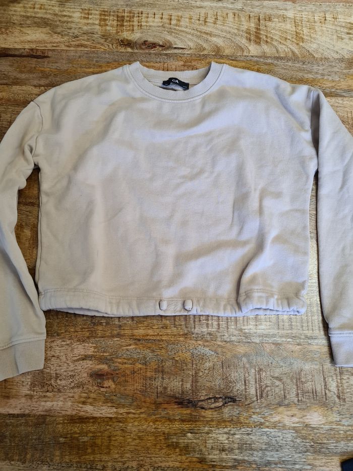 Croc top pull beige 13 ans 158cm - photo numéro 3