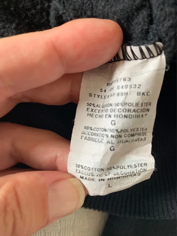 Sweat à capuche Champion Noir Taille L - photo numéro 4