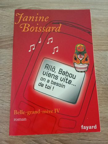 Janine Boissard 🔹 Allô, Babou viens vite On a besoin de toi